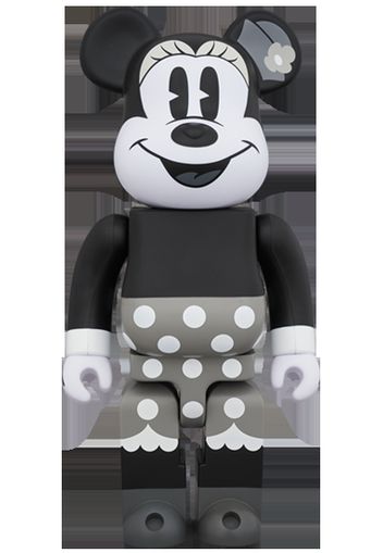Bearbrick Minnie Mouse (B&W Ver.) 400% Black