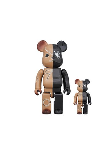 Bearbrick Miharayasuhiro 100% & 400% Set Black/Brown