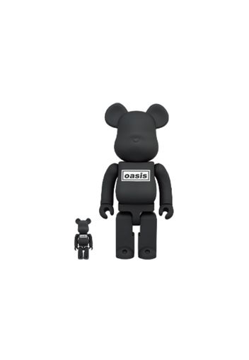 Bearbrick Oasis 100% & 400% Set Black Rubber