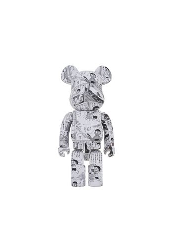 Bearbrick Doraemon (Comic Ver.) 1000% Black & White