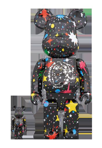 Bearbrick Billionaire Boys Club Starfield 100% & 400% Set Black