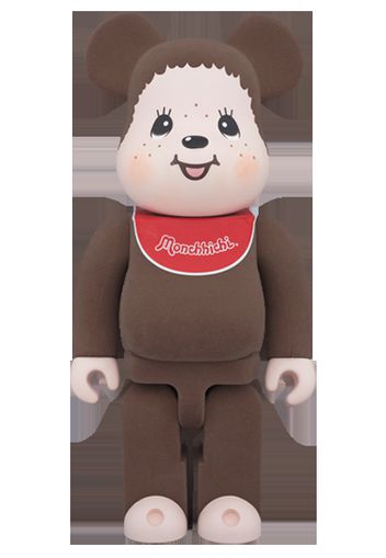 Bearbrick Monchhichi 42nd Birthday 400% Brown