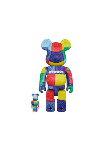 Bearbrick x atmos Multi Bandana 100% & 400% Set