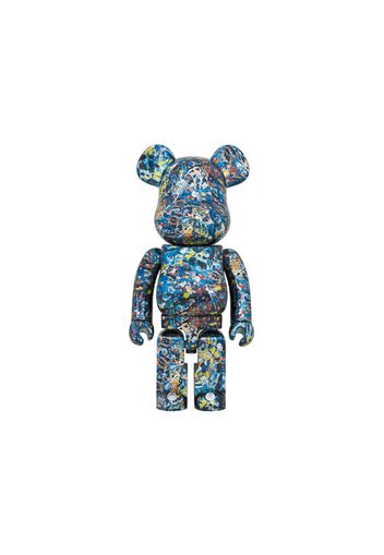 Bearbrick Jackson Pollock Studio 1000% Chrome Ver.