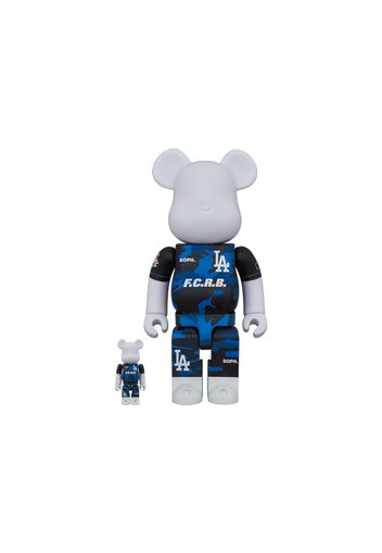 Bearbrick x F.C.R.B. x MLB (Los Angeles Dodgers) 100% & 400% Set