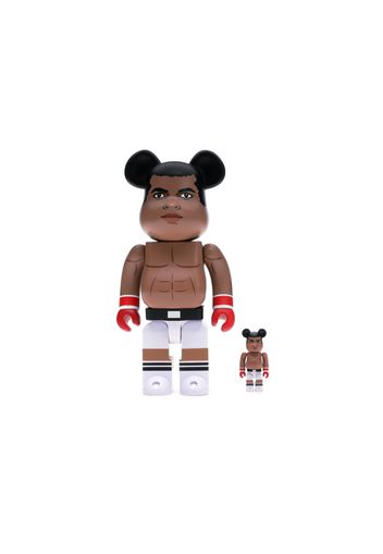 Bearbrick Muhammad Ali 100% & 400% Set Brown