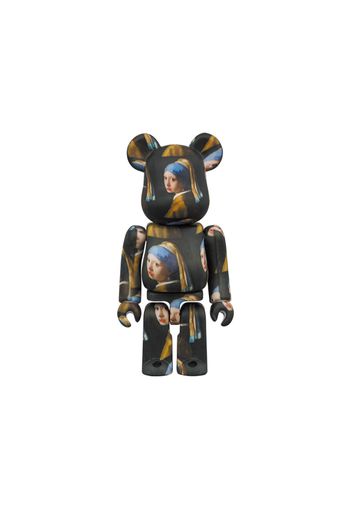 Bearbrick Johannes Vermeer (Girl with a Pearl Earring) 100% & 400% Set