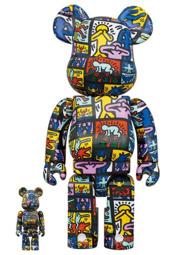 Bearbrick Keith Haring #10 (2G Exclusive) 100% & 400% Set