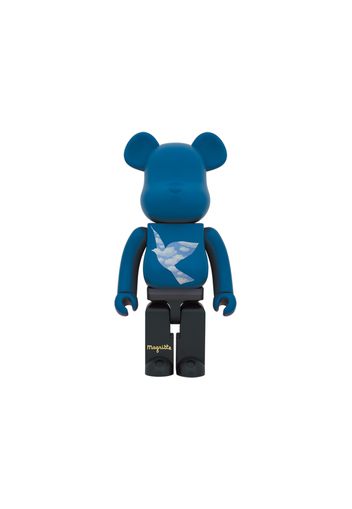 Bearbrick René Magritte (L'oiseau de ciel 1965/La belle societe 1965) 1000%