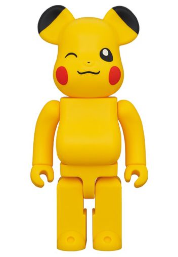 Bearbrick x Pokémon Pikachu Female Ver. 400% Yellow