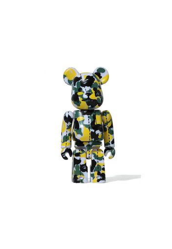 Bearbrick A Bathing Ape 28th Anniversary Camo #1 100% Green/Yellow