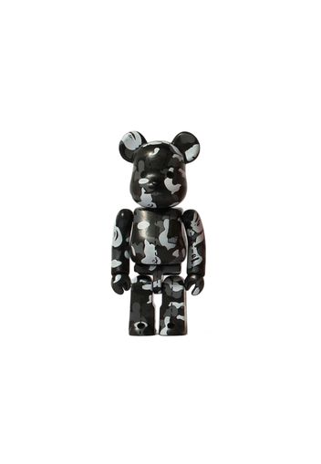 Bearbrick x A Bathing Ape 28th Anniversary Camo #3 100% Black/Grey