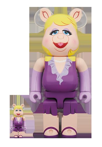 Bearbrick Miss Piggy 100% & 400% Set Purple