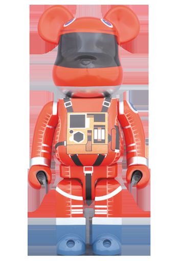 Bearbrick x 2001 A Space Odyssey Space Suit 1000% Orange