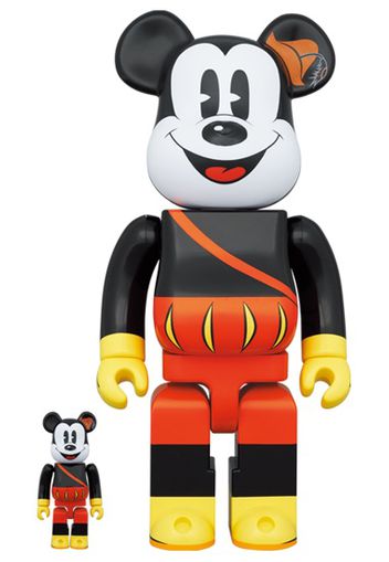 Bearbrick x Disney Mickey the Bard 100% & 400% Set