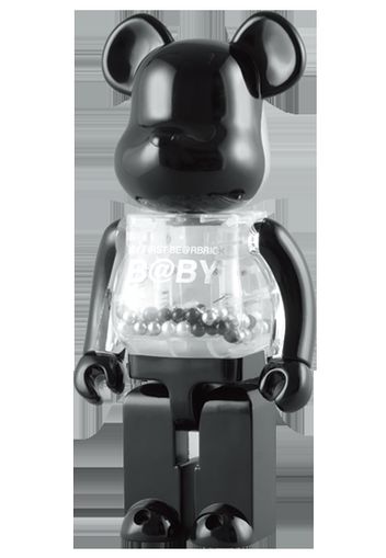 Bearbrick My First Bearbrick Baby (Black and Silver Version) 400% Black