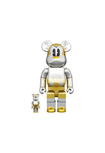 Bearbrick x Hajime Sorayama x Disney Future Mickey (2G Exclusive) 100% & 400% Set