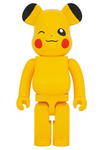 Bearbrick x Pokémon Pikachu Female Ver. 1000% Yellow