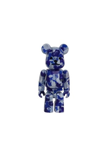 Bearbrick x A Bathing Ape 28th Anniversary Camo #4 100% Blue