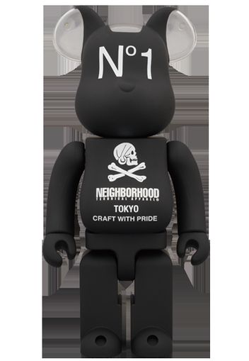 Bearbrick Neighborhood 400% Black