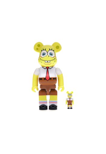 Bearbrick Spongebob 100% & 400% Set Yellow