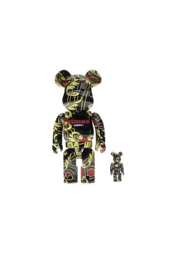 Bearbrick Atmos Scarf 100% & 400% Set Black