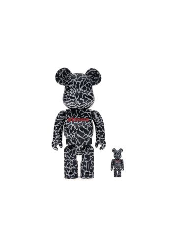 Bearbrick Atmos Reverse Elephant 100% & 400% Set Black