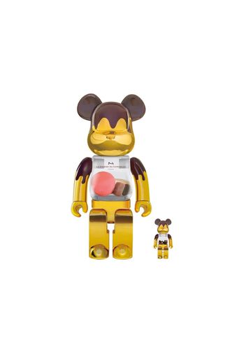 Bearbrick x La Maison du Chocolat 100% & 400% Set Brown/Gold