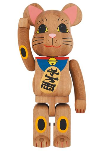 Bearbrick Karimoku Maneki Neko #1 1000% Blue