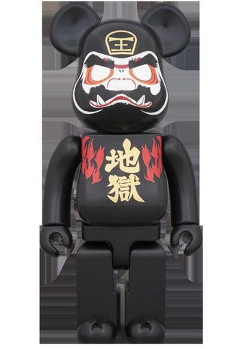 Bearbrick Hell Daruma 400% Black