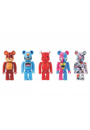 Bearbrick Series 2 DesignerCon Artist (Alex Pardee, Jeramine Rogers, Louis De Guzman, Greg Mike, and Valfre) 100% (Set of 5)