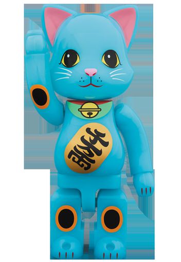 Bearbrick NY@BRICK Maneki Neko 400% Blue Luminous