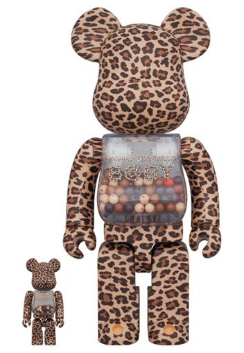 Bearbrick My First Baby Leopard Ver. 100% & 400% Set