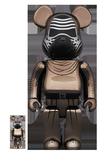 Bearbrick STAR WARS (TM) KYLO REN (TM) (The Force Awakens Ver.) Chrome Ver. 100% & 400% Set