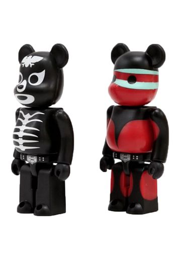 Bearbrick x Rider Chips Masked Rider Shocker 100% (set of 2) Multi