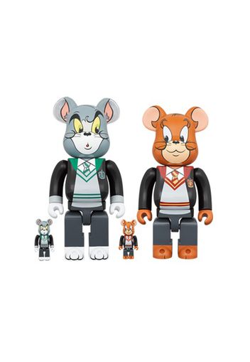 Bearbrick x Tom and Jerry in Hogwarts House Robes 100% & 400% 4-Pc Set