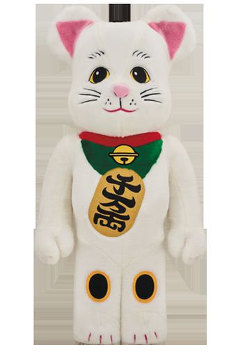 Bearbrick Beckoning Cat Costume 1000% White