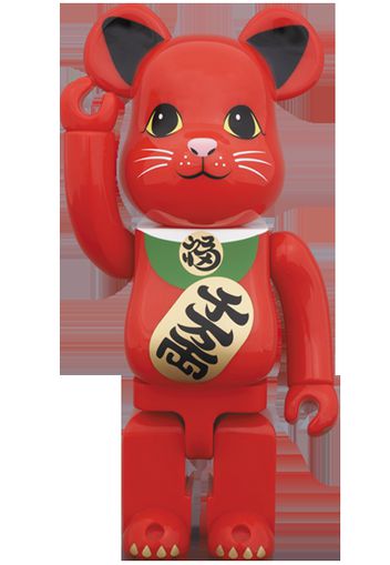 Bearbrick Beckoning Cat 400% Red