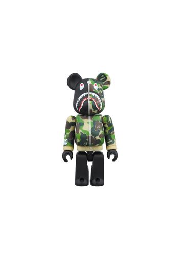 Bearbrick BAPE Camo Shark Hoodie 10th Anniversary 1 Green