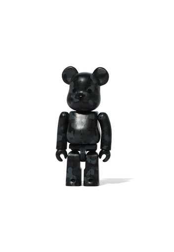 Bearbrick A Bathing Ape 28th Anniversary Camo #1 100% Black/Grey