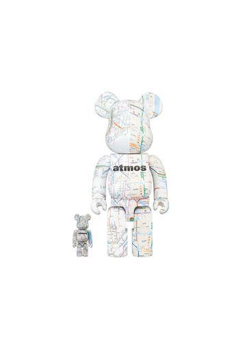 Bearbrick x atmos Subway 100% & 400% Set