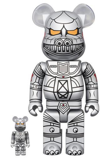 Bearbrick Mechagodzilla (1974) 100% & 400% Set