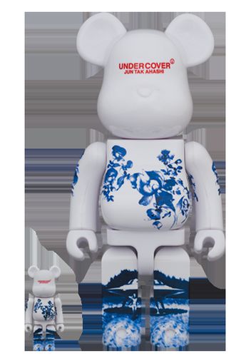 Bearbrick Undercoveer Jun Takahaski Ceramic UFO 100% & 400% Set