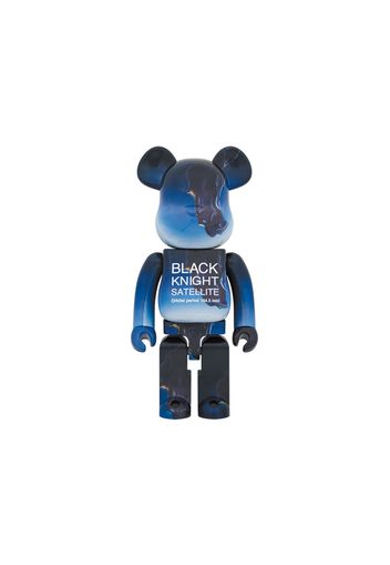 Bearbrick Black Knight Satellite 1000% Blue