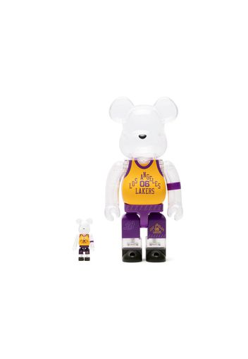 Bearbrick x Bodega x NBA Worldwide Respect Los Angeles Lakers 100% & 400% Set