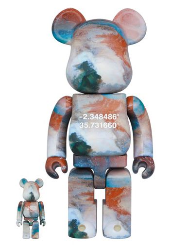 Bearbrick x Benjamin Grant (Overview) Lake Natron 100% & 400% Set