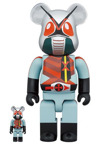 Bearbrick x Kamen Rider X 100% & 400% Set