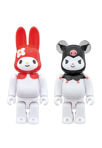 Bearbrick Rabbrick My Melody 100% Set White