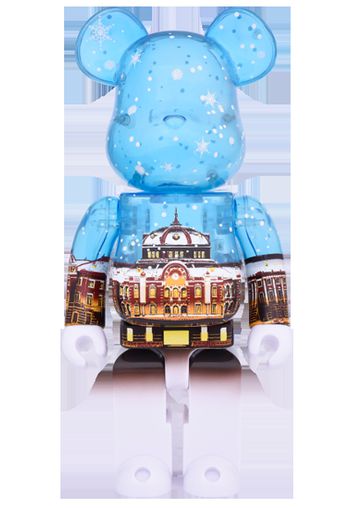 Bearbrick Tokyo Station Marunouchi Station Building Model Snow Ver. 400% Blue
