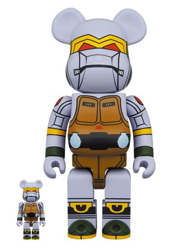 Bearbrick x Teenage Mutant Ninja Turtles Metalhead 100% & 400% Set